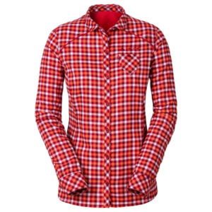 Lässige Flanellbluse zum Wandern