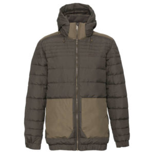 Warme, moderne Daunenjacke