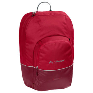 Rucksack und Radtasche in einem