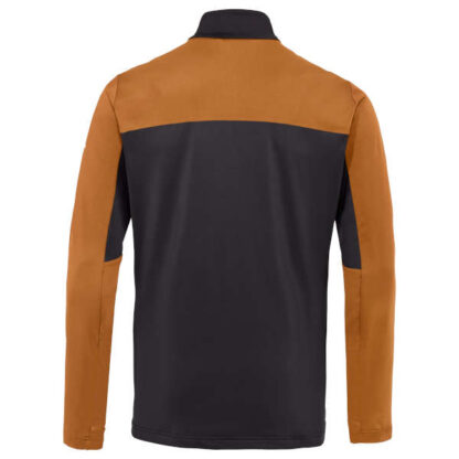 Me Livigno Halfzip II - black-silt brown - Rückansicht