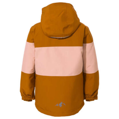 Kids Snow Cup Jacket - silt brown-rose - Rückansicht