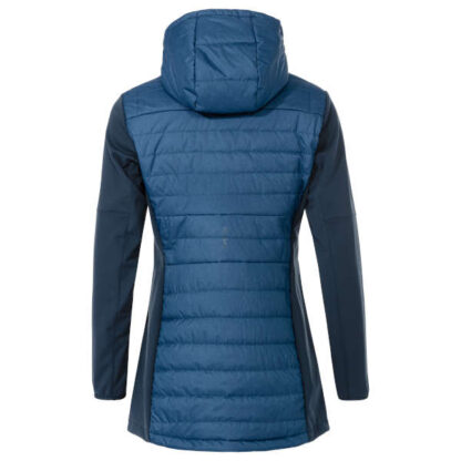 Wo Skomer Hybrid Parka - dark sea - Rückansicht