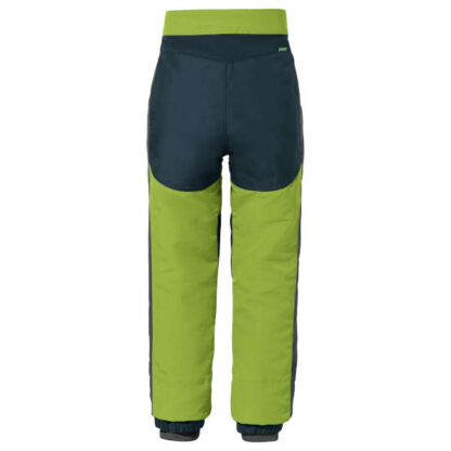 Kids Antimos Pants, chute green, Rückansicht
