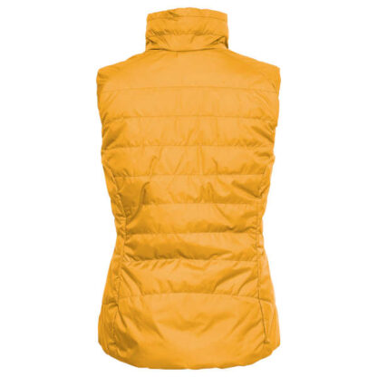 Wo Moena Insulation Vest - burnt yellow uni - Rückansicht