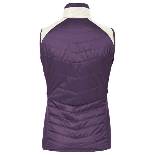 Wo Sesvenna Vest IV - eggplant - Rückansicht