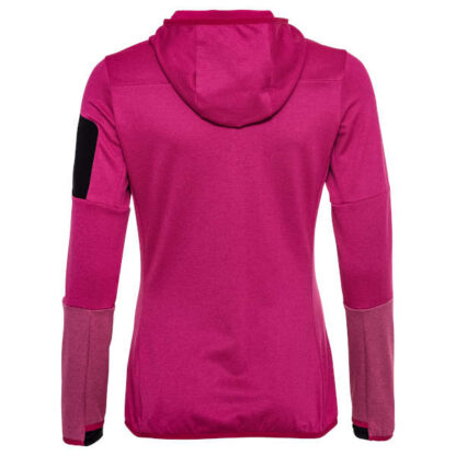 Wo Monviso Fleece Jacket II - rich pink - Rückansicht