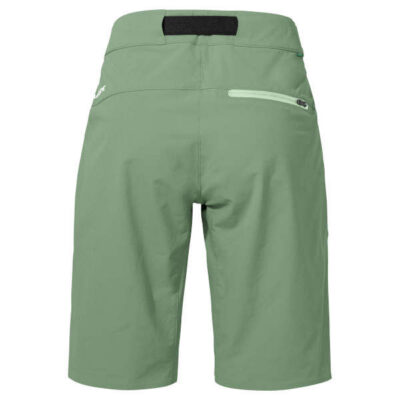 Wo Badile Shorts - willow green uni - Rückansicht