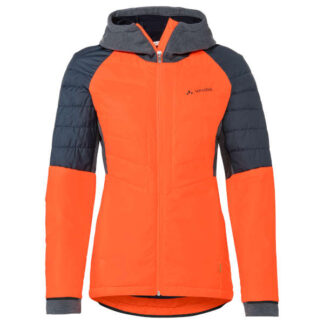 Wo Cyclist Hybrid Jacket - neon orage-blue