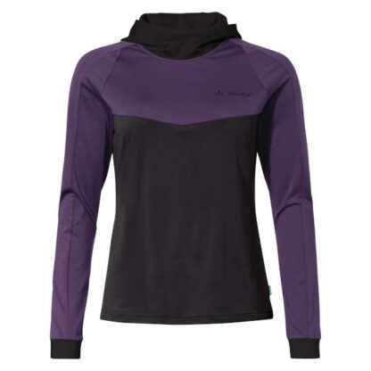 Wo Qimsa LS Shirt II - eggplant