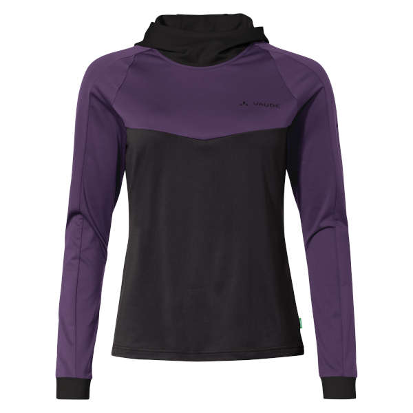 Wo Qimsa LS Shirt II - eggplant