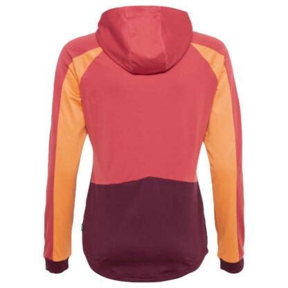 Wo Qimsa LS Shirt II - sweet orange - Rückansicht