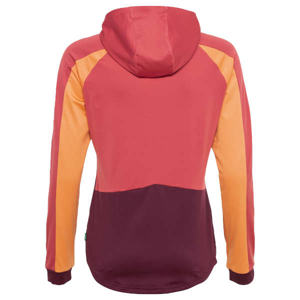 Wo Qimsa LS Shirt II - sweet orange - Rückansicht