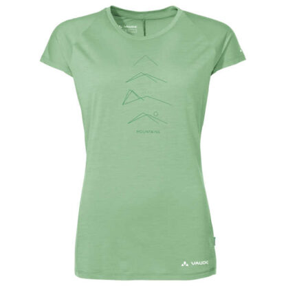 Wo Tekoa Wool T-Shirt - aloe vera uni