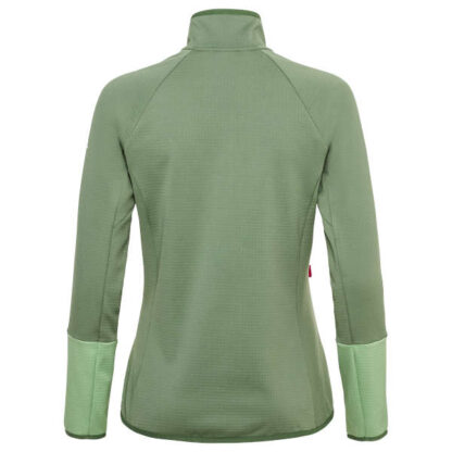 Wo Monviso Fleece FZ Jacket II - willow green - Rückansicht