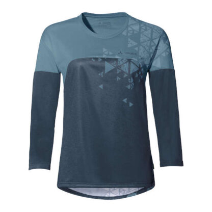 Wo Moab LS T-Shirt V - blue gray