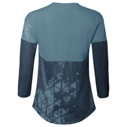Wo Moab LS T-Shirt V - blue gray - Rückansicht