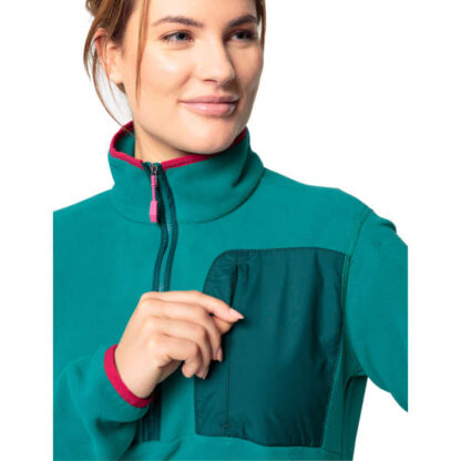 Wo Rosemoor Fleece Halfzip - Detailansicht