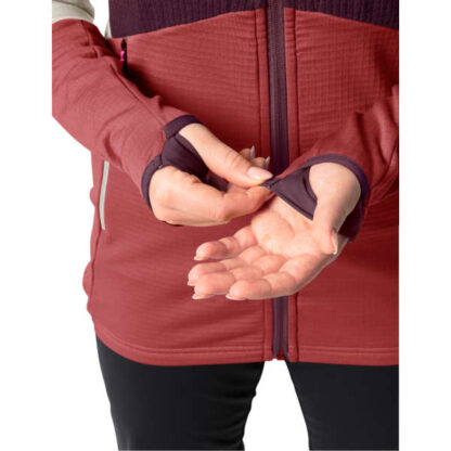 Wo Monviso Hooded Grid Fleece Jacket - Detailansicht