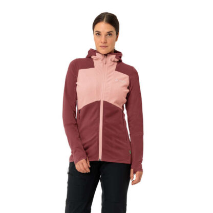 Wo Monviso Hooded Grid Fleece Jacket - Frontansicht