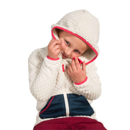 Kids Manukau Fleece Jacket - Kapuze
