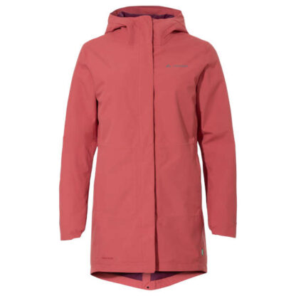Wo Cyclist padded Parka II - brick