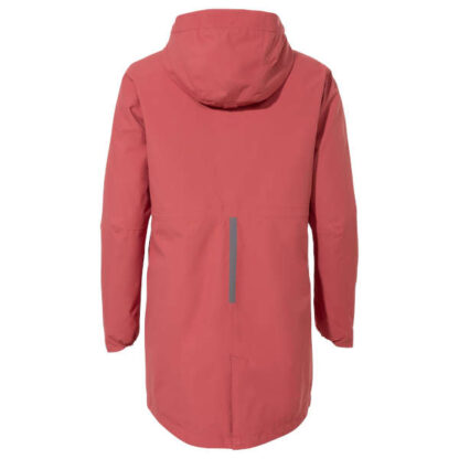 Wo Cyclist padded Parka II - brick - Rückansicht