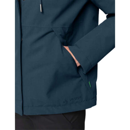 Wo Corway Jacket - dark sea - Tasche