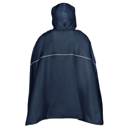 Valdipino Poncho - marine - Rückansicht
