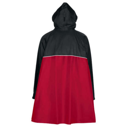 Valero Poncho - indian red - Rückanischt