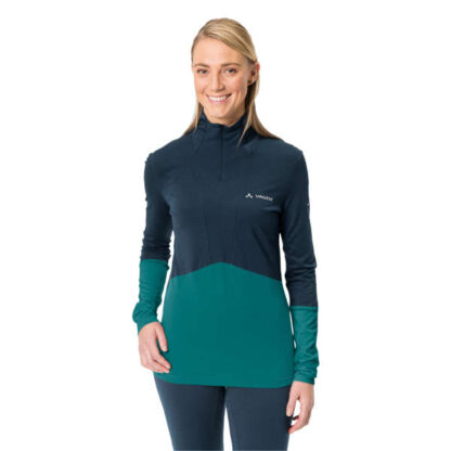 Monviso Wool Halfzip Shirt Damen - Image 3