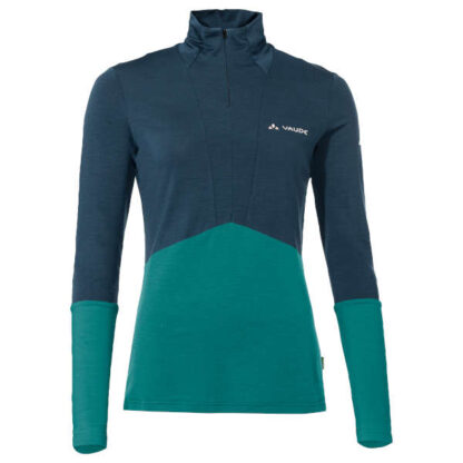 Monviso Wool Halfzip Shirt Damen