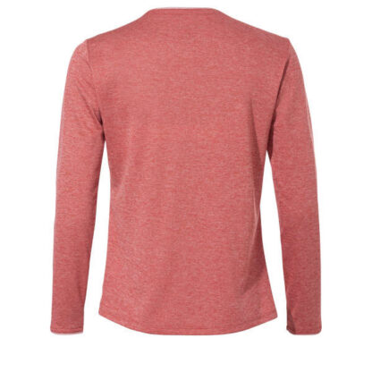 Wo Essential LS T-Shirt - brick - Rückansicht