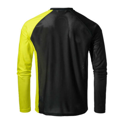 Me LS T-Shirt VI - bright green-black - Rückansicht