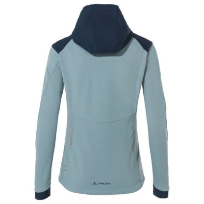 Wo Qimsa Softshell Jacket - cloudy blue - Rückansicht