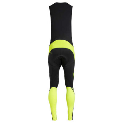 Me Posta Warm Bib Tights - neon yellow - Rückansicht