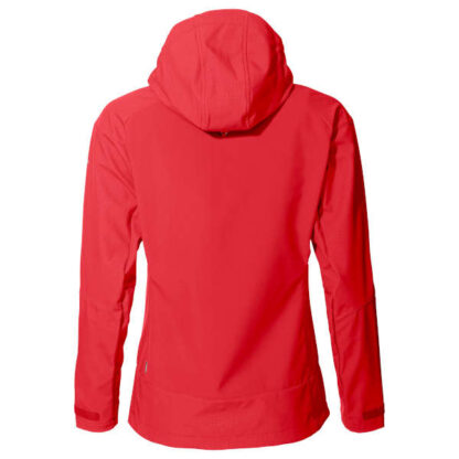 Wo All Year Elope Softshell Jacket - flame - Rückansicht
