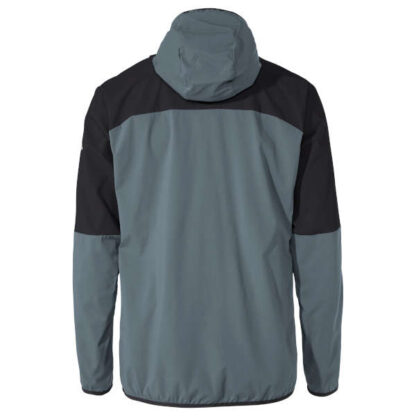 Leichte Outdoorjacke mit zuverlässigem Wetterschutz Die athletische und leichte Bergsportjacke bietet dir auf anspruchsvollen Touren ausgezeichnete Performance. Schlägt das Wetter auf Tour um, ist die wind- und wasserabweisende Jacket schnell einsatzbereit und bietet dir einen leichten Wetterschutz. Sie ermöglicht dir viel Bewegungsfreiheit und weist ein kleines Packmaß auf. Durchdachte Details wie der elastische Bund, die konturierte Kapuze sowie Taschen, die man auch gut mit einem Rucksack auf dem Rücken erreichen kann, runden die Ausstattung der Herren Bergsportjacke perfekt ab. Produktdetails: • wind- und wasserabweisend • elastisches Material • umweltfreundliche Herstellung durch innovatives Altreifen-Recycling unter Anwendung eines Massenbilanzverfahrens • angeschnittene Kapuze • 1 Brusttasche mit Reißverschluss • 2 Fronttaschen mit Reißverschluss • Saum mit Gummizug • vorgeformter Ärmel • elastisches Ärmelbündchen • Front Reißverschluss mit Untertritt • Gewicht (mittlere Größe): 374 g • Rückenlänge (mittlere Größe): 75,5 cm • Einsatzgebiet: Bergtour, Hochtour, Trekking, Klettersteiggehen • Materialübersicht: Hauptstoff: 94% Polyamid, 6% Elasthan