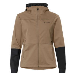 Qimsa Hooded Softshell Jacket Damen - oat