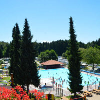 Campingplatz mit Pool