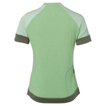 Wo Altissimo Q-Zip Shirt - aloe vera - Rückansicht