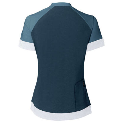 Wo Altissimo Q-Zip Shirt - dark sea - Rückansicht