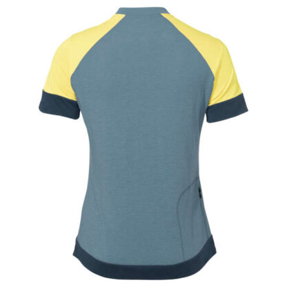 Wo Altissimo Q-Zip Shirt - nordic blue - Rückansicht