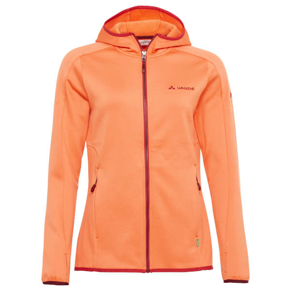 Wo Valsorda Fleece Hoody - sweet orange