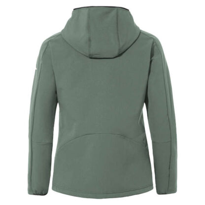 Wo Elope Stormfleece Hoody - agave - Rückansicht