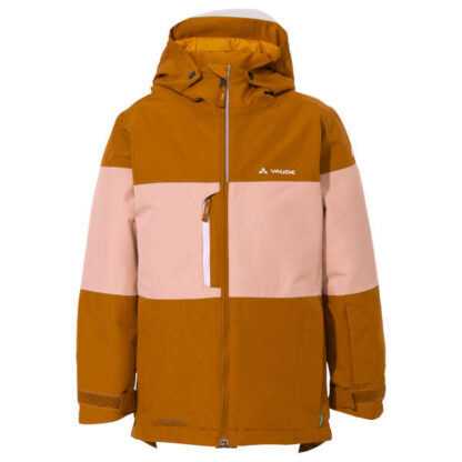 Kids Snow Cup Jacket - silt brown-rose