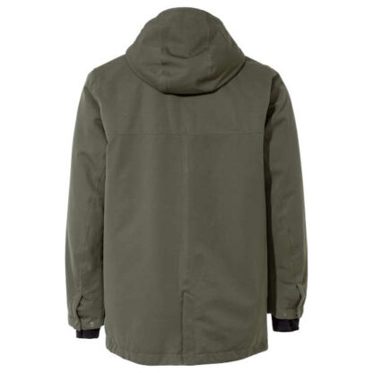 Me Manukau Parka II - black-khaki - Rückansicht