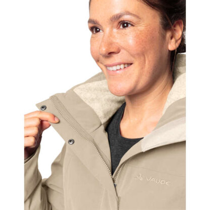 Wo Skomer Wool Parka II - Kragen
