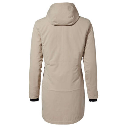 Wo Skomer Wool Parka II - linen - Rückansicht
