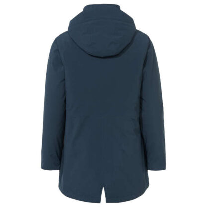 SE Wo Abelia Coat II - dark sea - Rückansicht