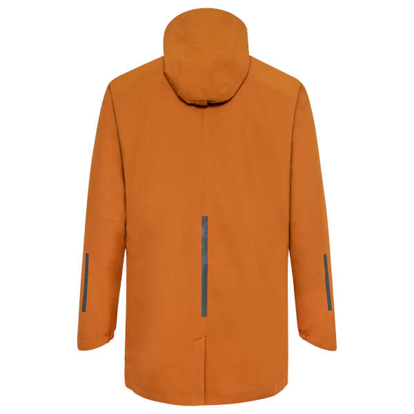 Me Cyclist padded Parka - silt brown - Rückansicht